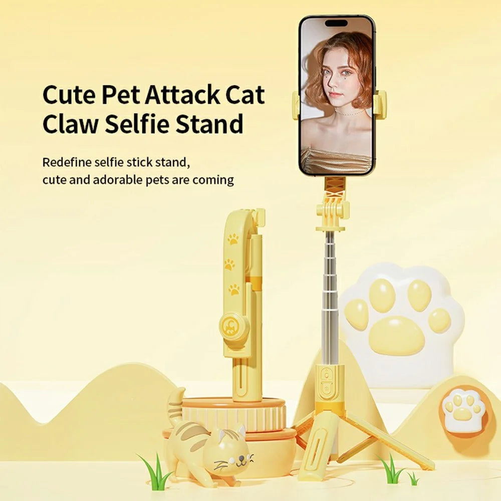 KT02 Integrated Desktop Stand Cartoon Tripod Selfie Stick for Live Streaming Shooting, Basic Version - 2