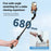 C09 Multifunction Selfie Stick Gimbal Stabilizer for Smartphones Tripod Stand with Magnetic Fill Light - Red  /  Black - 7