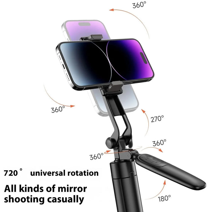 XIAOMIYOUPIN FUNSNAP A81S 1.9m Handheld Stabilizer Selfie Stick Floor Tripod Stand for Smartphones Cameras - 4