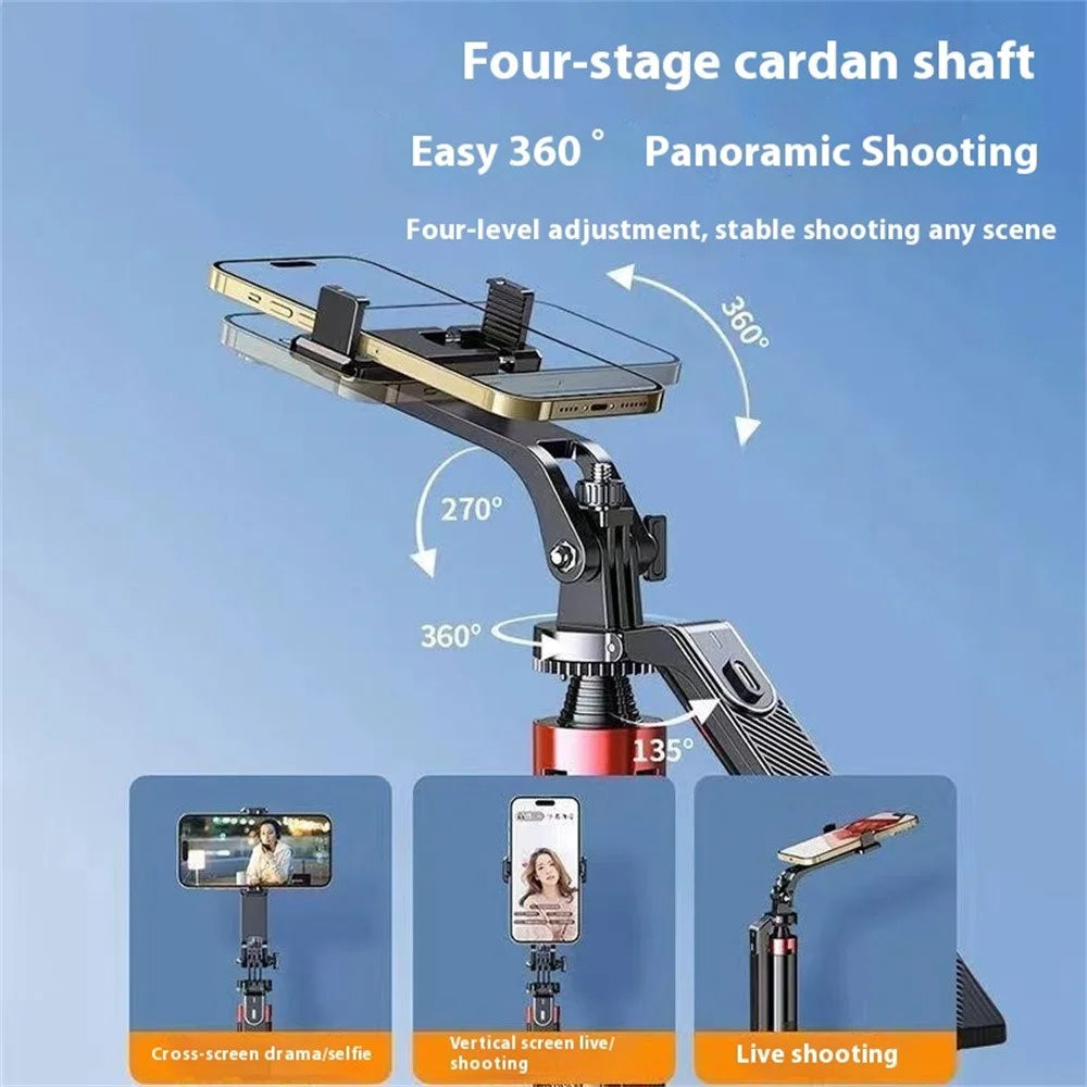 XIAOMIYOUPIN FUNSNAP P185 Multifunction Tripod Stand Anti Shake 1.8m Extendable Handheld Selfie Stick - 4