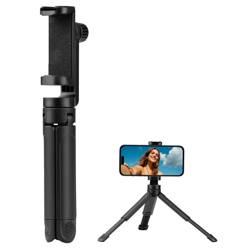 BRDRC Adjustable Phone Tripod Stand with 1 / 4 Scree, Cold Shoe Mount for Photography / Live Streaming - 1