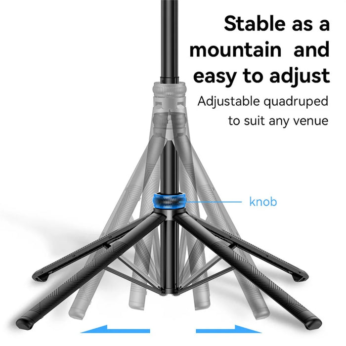 YESIDO SF23 AI Face Tracking Tripod for 360 Degree Panoramic Shooting Bluetooth-Compatible Selfie Stick - 3