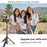 YESIDO SF24 2 In 1 Selfie Stick with Magnetic Phone Holder Extendable Tripod for Android  /  iOS - 2