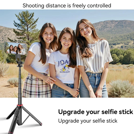 YESIDO SF24 2 In 1 Selfie Stick with Magnetic Phone Holder Extendable Tripod for Android  /  iOS - 2