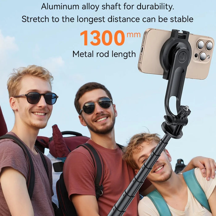 YESIDO SF24 2 In 1 Selfie Stick with Magnetic Phone Holder Extendable Tripod for Android  /  iOS - 3