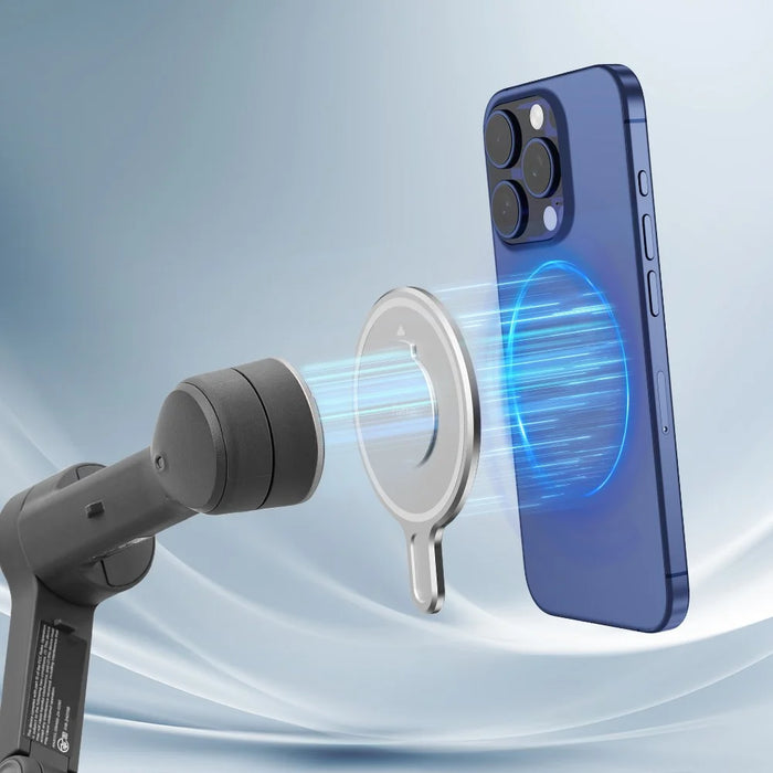 FLYMILE For DJI Osmo Mobile 6 / 7 Pro Magnetic Module Phone Stabilizer Adapter Mount Accessory - Grey - 6