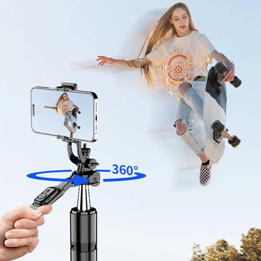CYKE C07 2.01m Tripod Stand for Phone Filming Floor Standing Outdoor Live Streaming Support - 2