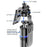 CYKE C07 2.01m Tripod Stand for Phone Filming Floor Standing Outdoor Live Streaming Support - 4