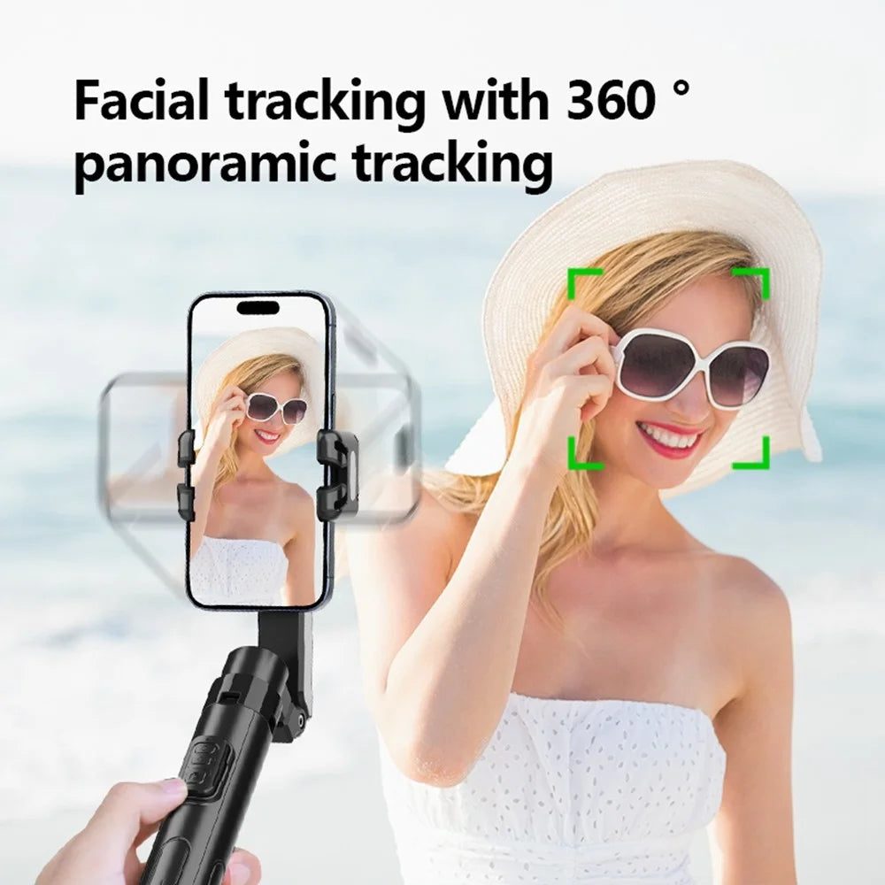 C16 AI Auto Tracking Selfie Stick Smartphone Bluetooth-Compatible Remote Control Shooting Stand - 3