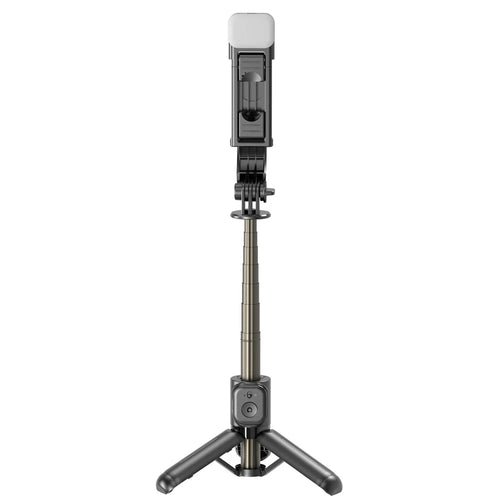 Q20S 2 In 1 Extendable Tripod Stand Portable Bluetooth-Compatible Selfie Stick with Dimmable Fill Light for Smartphones - 1