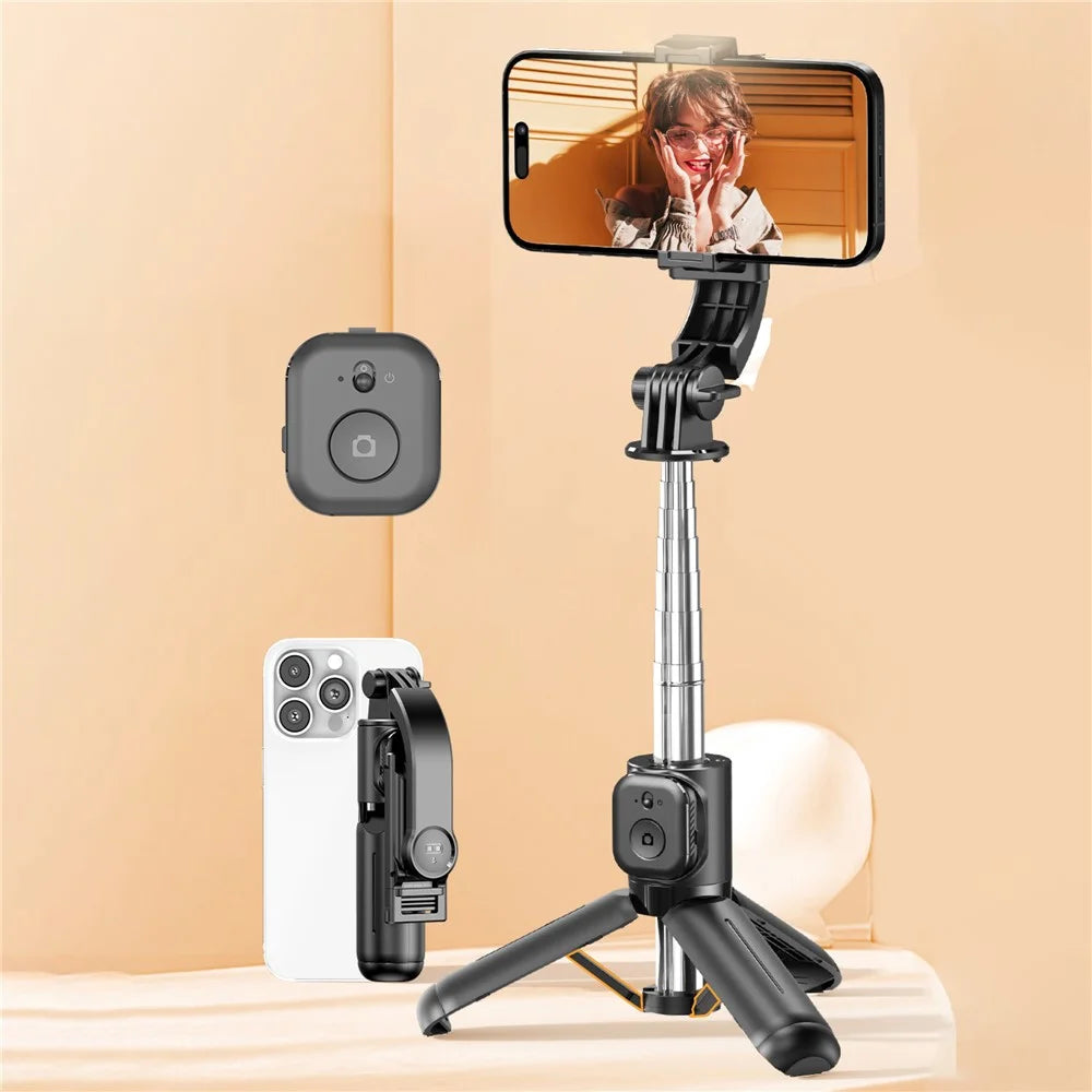 Q21 Mini Detachable Bluetooth-Compatible Selfie Stick Smartphones Portable Extendable Tripod Stand - 2