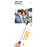 Q21S Mini Detachable Bluetooth-Compatible Selfie Stick Smartphones Extendable Tripod Stand with Fill Light - 7