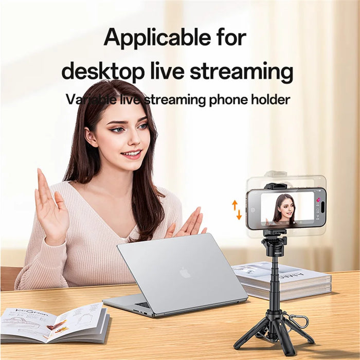 YESIDO SF29 For Android  /  iOS Mini Bluetooth-Compatible Selfie Stick Extendable Tripod with Remote Control - 5
