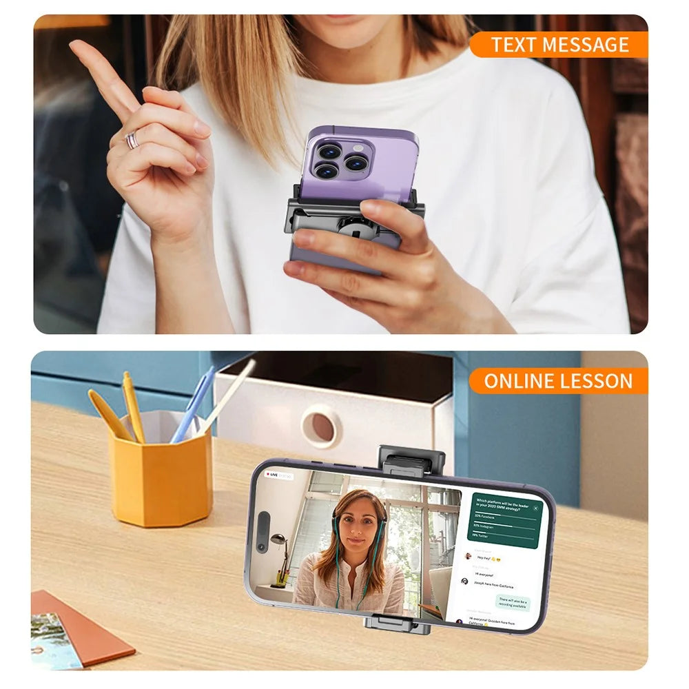 Q20 Aluminum Alloy Mini Bluetooth-Compatible Selfie Stick Tripod Stand with Wireless Remote - 6