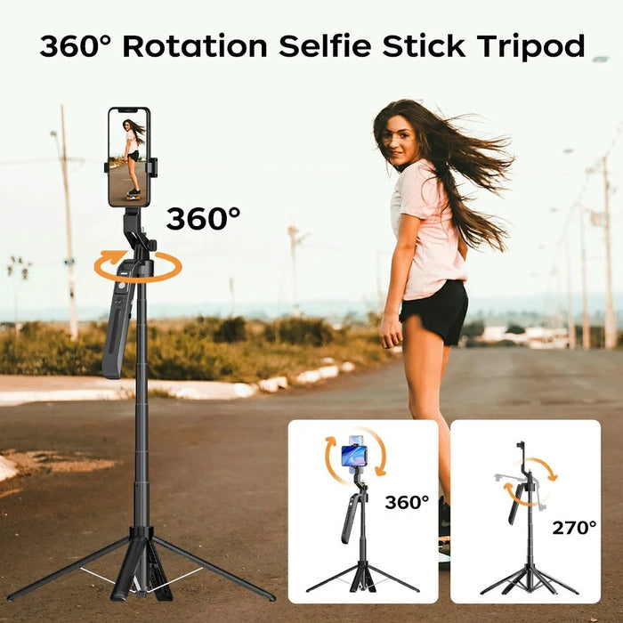 XIAOMIYOUPIN FUNSNAP A6 1.8m Extendable Selfie Stick for Smartphone Smart AI Tracking Tripod with Remote (No Light) - 5