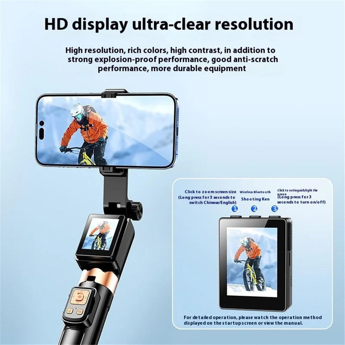 XIAOMIYOUPIN FUNSNAP CL07 Real Time Projection Screen Selfie Stick 1.7m Extendable Tripod with Remote - 6