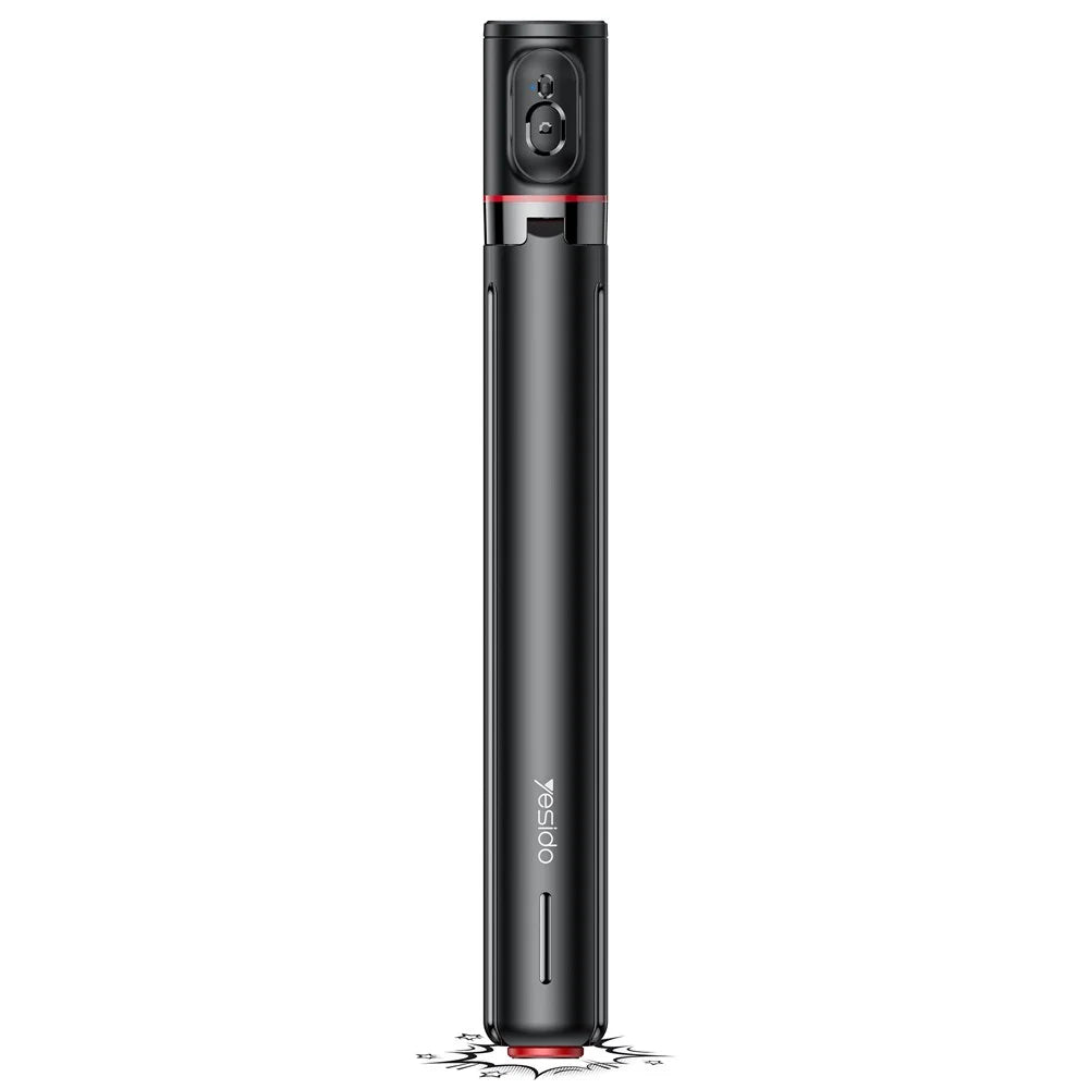 YESIDO SF30 Pop Up Tripod 1.7m Extendable Bluetooth-Compatible Selfie Stick with Remote Control - 2