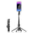 P07MAX Magnetic Phone Selfie Stick Bluetooth-Compatible Remote Control Extendable Four-Legged Bracket with 1 Fill Light - Black - 2
