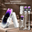 JMARY MT-18 Mini Phone Selfie Stick Tripod Extendable Phone Stand with Wireless Control for Live Streaming - White - 4