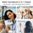JMARY MT-18 Mini Phone Selfie Stick Tripod Extendable Phone Stand with Wireless Control for Live Streaming - White - 7