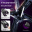 P25T Portable Selfie Stick Adjustable Zoom Bluetooth-Compatible Remote Control Extendable Bracket with 2 Square Lights - Black - 7
