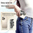 P25 Portable Travel Handheld Phone Selfie Stick Extendable Anti Shake Four-Legged Bracket - Black - 2