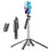 P190 Live Streaming Phone Selfie Stick Bluetooth-Compatible Extendable Floor Stand Four-Leg Bracket - 1