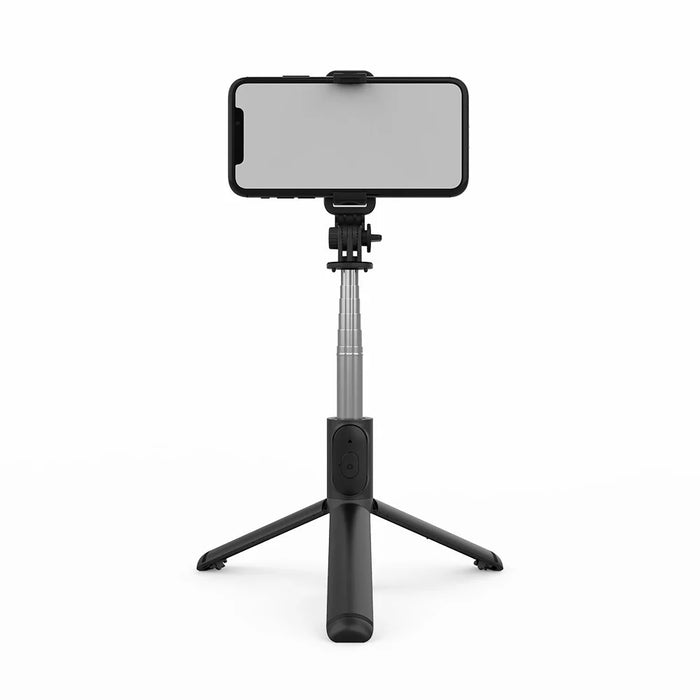 Q01 Multi-function 101cm Bluetooth-compatible Tripod Selfie Stick - Black - 3