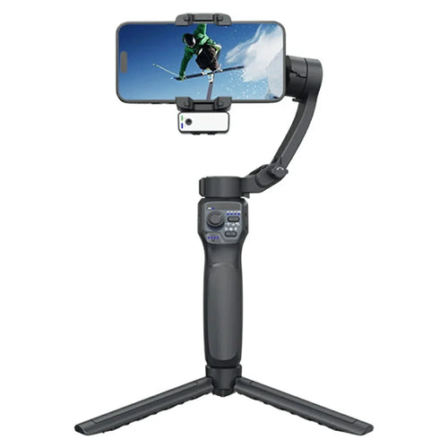F11 For Smartphones AI Face Tracking Anti Shake Foldable 3 Axis Handheld Gimbal Stabilizer with App - 1