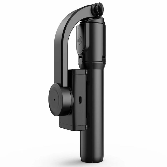 H5 Single Axis Stabilizer Smartphone Gimbal Extendable Selfie Stick Tripod with Bluetooth-Compatible Shutter - Black - 1