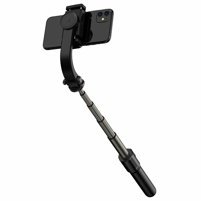 H5 Single Axis Stabilizer Smartphone Gimbal Extendable Selfie Stick Tripod with Bluetooth-Compatible Shutter - Black - 3