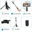 H5 Single Axis Stabilizer Smartphone Gimbal Extendable Selfie Stick Tripod with Bluetooth-Compatible Shutter - Black - 7