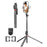 P100TK 360 Degree Rotation Anti Shake Phone Tripod Stand Bluetooth-compatible Selfie Stick with Dual V2 Fill Light - 1