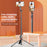 P100TK Anti Shake Phone Tripod Stand Retractable Bluetooth-compatible Selfie Stick with Single Square Fill Light - 6