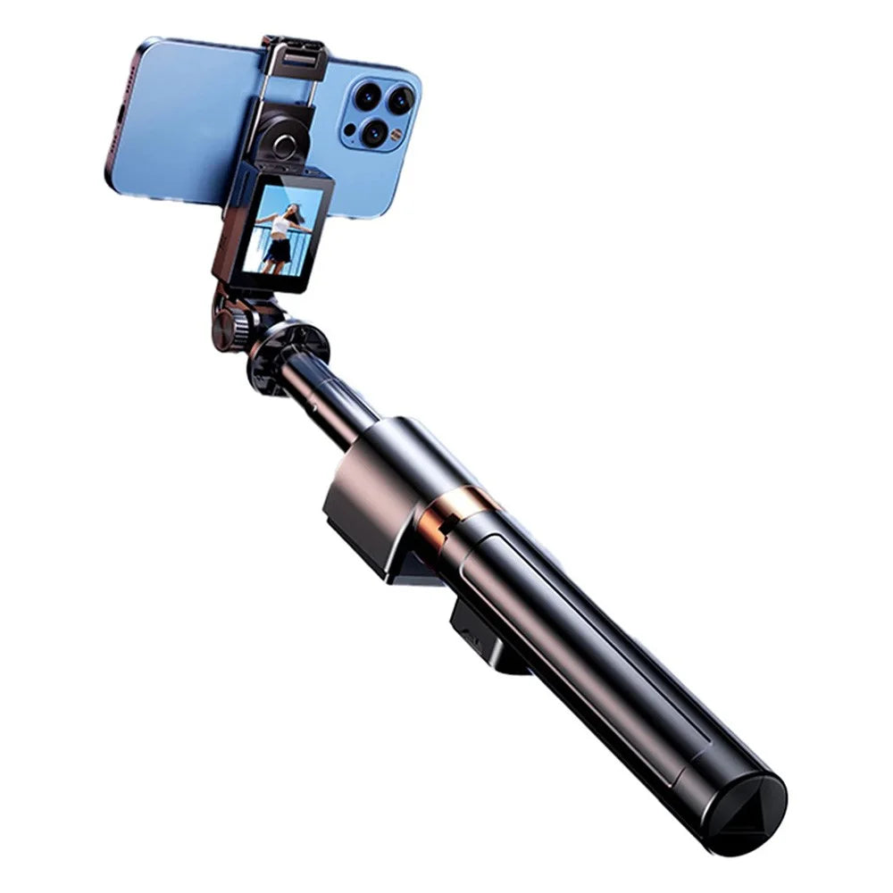 RK-X40C Smartphone Vlog Shooting Tripod Extendable Selfie Stick with Screen Mirroring Device Bluetooth-Compatible Remote Control - 2