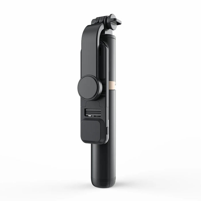 Q03s Aluminum Alloy Rod LED Beauty Fill Light Bluetooth-compatible Tripod Selfie Stick - Black - 1