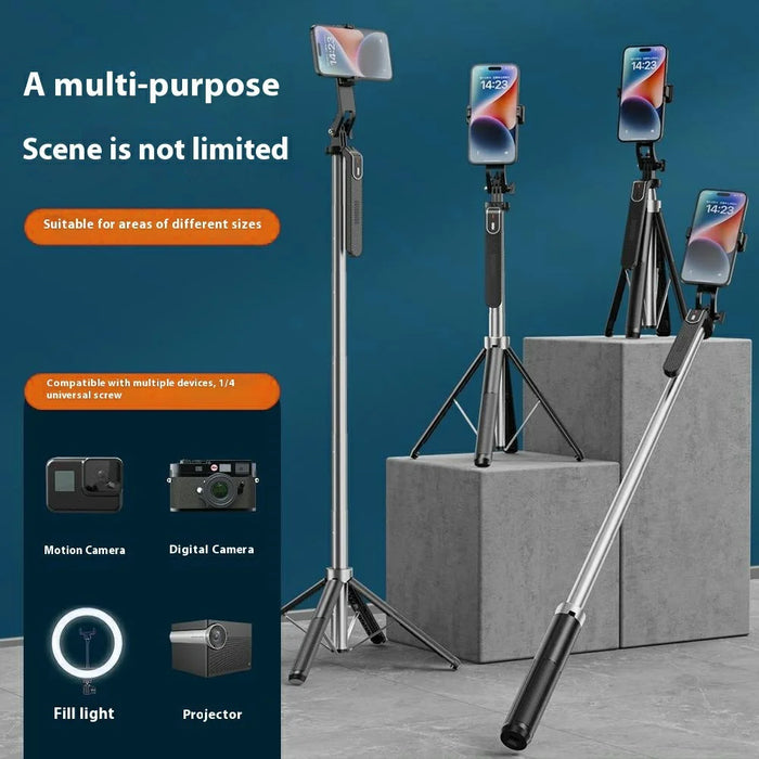 P180mini Portable Selfie Stick Smartphones Bluetooth-Compatible Remote Control Extendable Stand - 5
