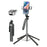 P180mini Portable Phone Selfie Stick Bluetooth-Compatible Remote Control Extendable Stand with 2 Fill Lights - 1