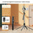 P180MAX Phone Selfie Stick 2.2m Extendable Live Streaming Foldable 4-Leg Stand with 1 Square Fill Light - 2