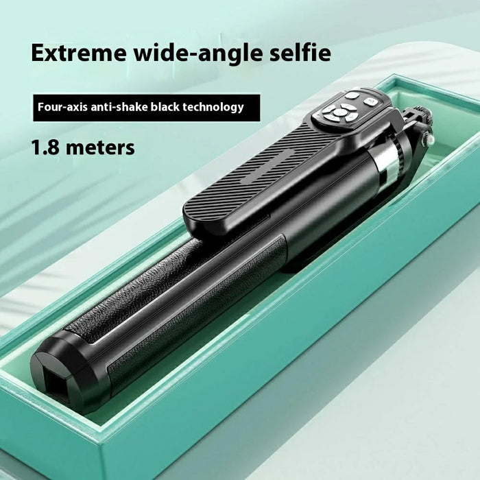 P180TK Phone Selfie Stick Bluetooth-Compatible TikTok Remote Control Extendable Stand with 1 Fill Light - 3