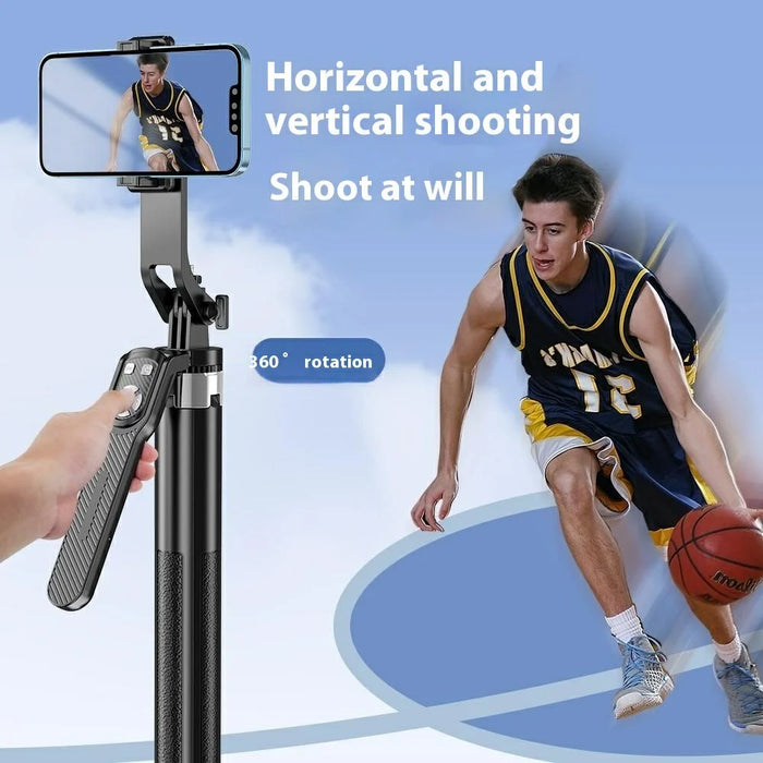 P180TK Phone Selfie Stick Bluetooth-Compatible TikTok Remote Control Extendable Stand with 1 Fill Light - 7