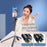 P180TK Phone Selfie Stick Bluetooth-Compatible TikTok Remote Control Extendable Stand with 1 Square Fill Light - 4