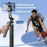 P180TK Phone Selfie Stick Bluetooth-Compatible TikTok Remote Control Extendable Stand with 1 Square Fill Light - 7
