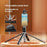 P230TK Dual V2 Fill Light Bluetooth-Compatible Selfie Stick Smartphone Anti Shake Extendable Live Streaming Stand - 5