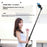 P225 Aluminum Alloy Portable Travel Selfie Stick Smartphone Extendable Bluetooth-Compatible Remote Control Stand - 5