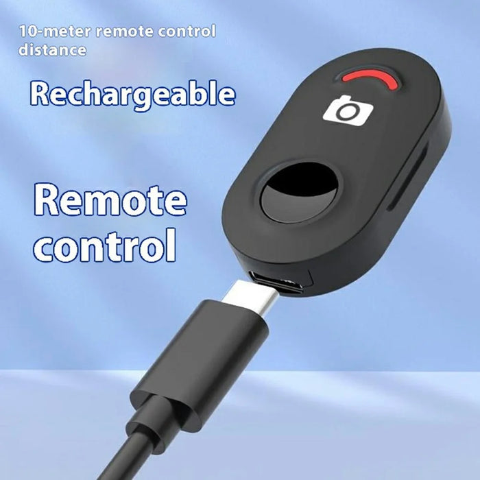 P06max Single V1 Fill Light 140cm Extendable Selfie Stick Smartphones Bluetooth-Compatible Remote Control Stand - Black - 4