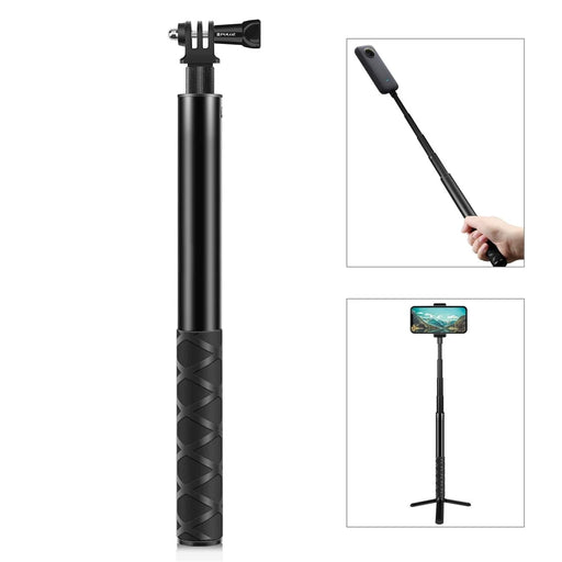PULUZ PU815 113.5cm Bullet Time Invisible Selfie Stick for Insta360 ONE RS / X3 / X2 Extension Rod - 1