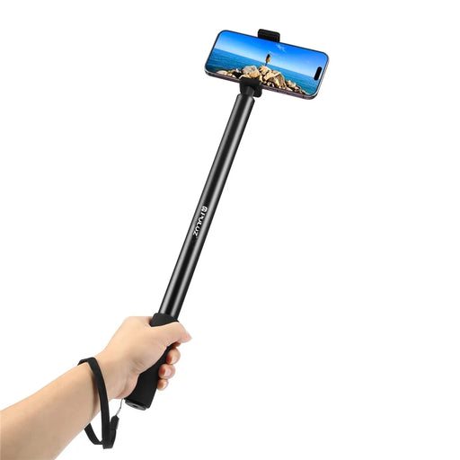 PULUZ PU641B 200cm Bullet Time Invisible Selfie Stick for Insta360 ONE RS / X3 / X2 Extension Rod with Hand Strap - 2