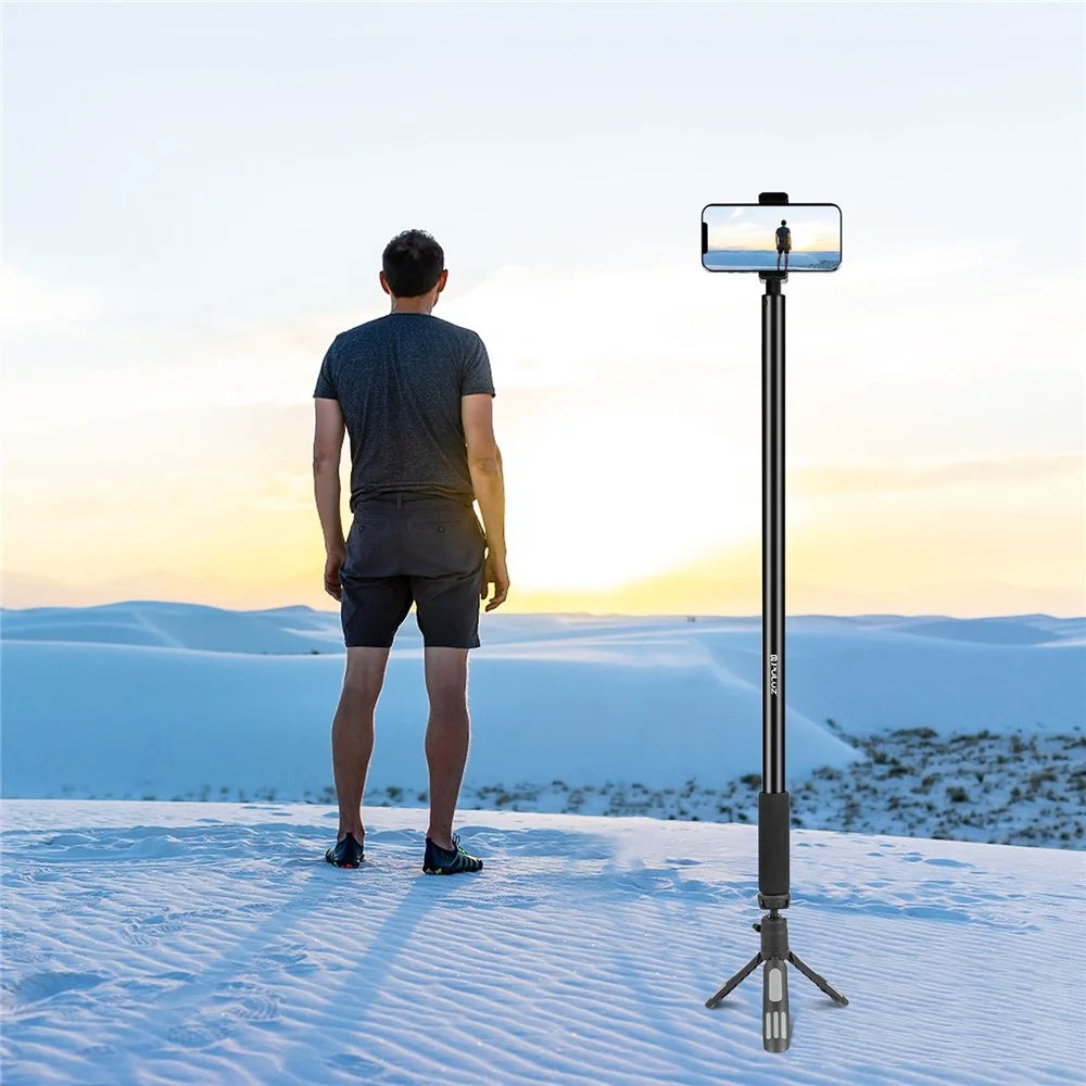 PULUZ PU642B 300cm Bullet Time Invisible Selfie Stick for Insta360 ONE RS / X3 / X2 Extension Rod with Hand Strap - 6