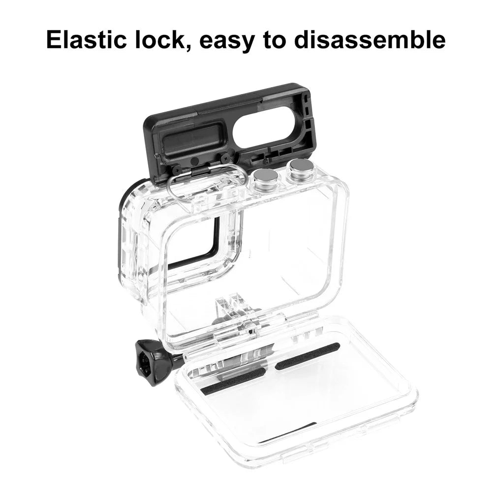 PULUZ PU591T For Insta360 ONE RS Camera Underwater Housing 60m Diving Protection Waterproof Case - 4